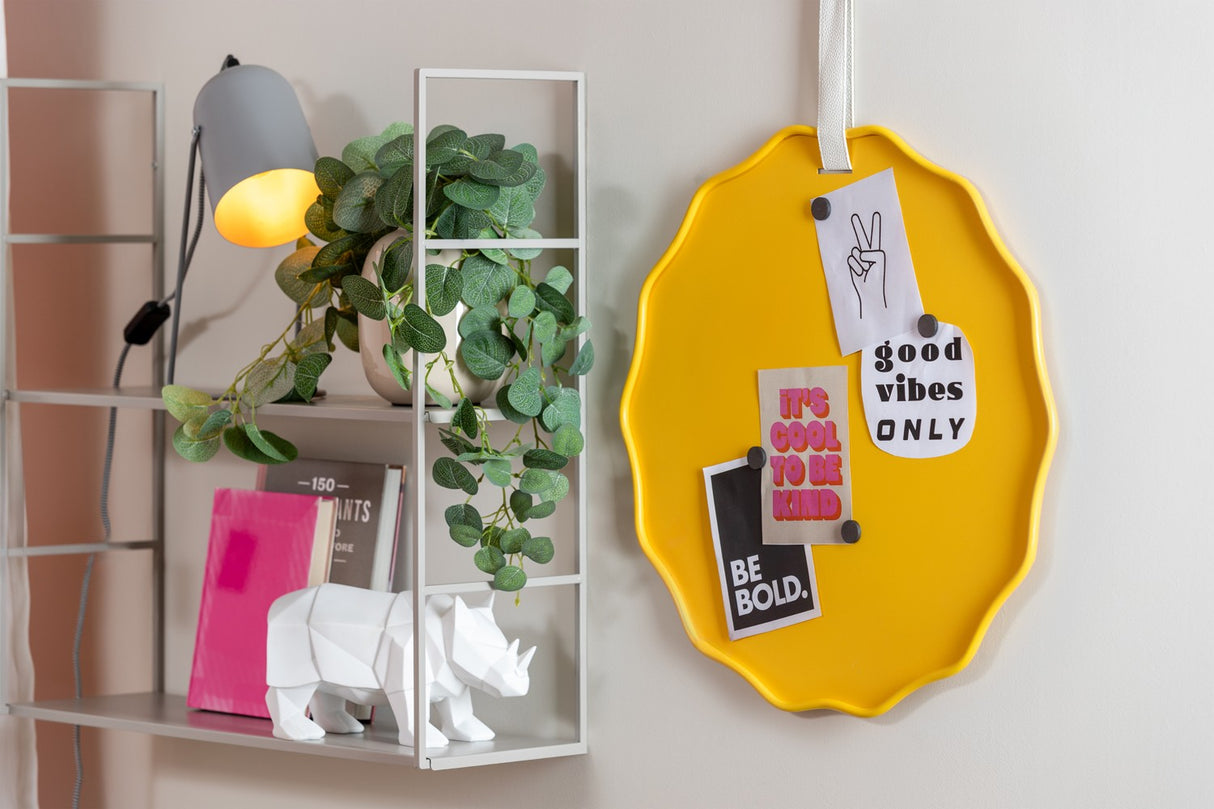 MAGNEETBORD FUNKY WAVE - GEEL