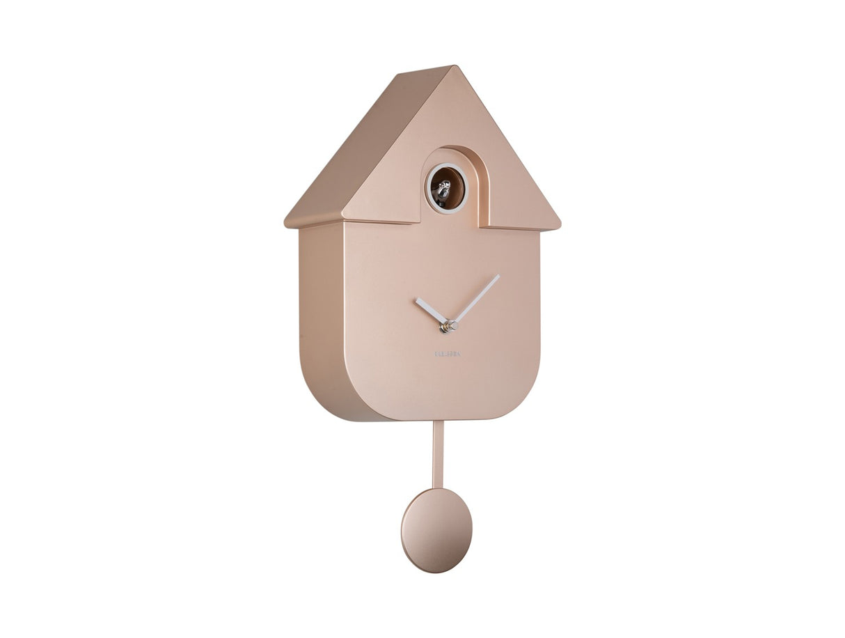 CUCKOO WANDKLOK - METALLIC ROSE GOLD