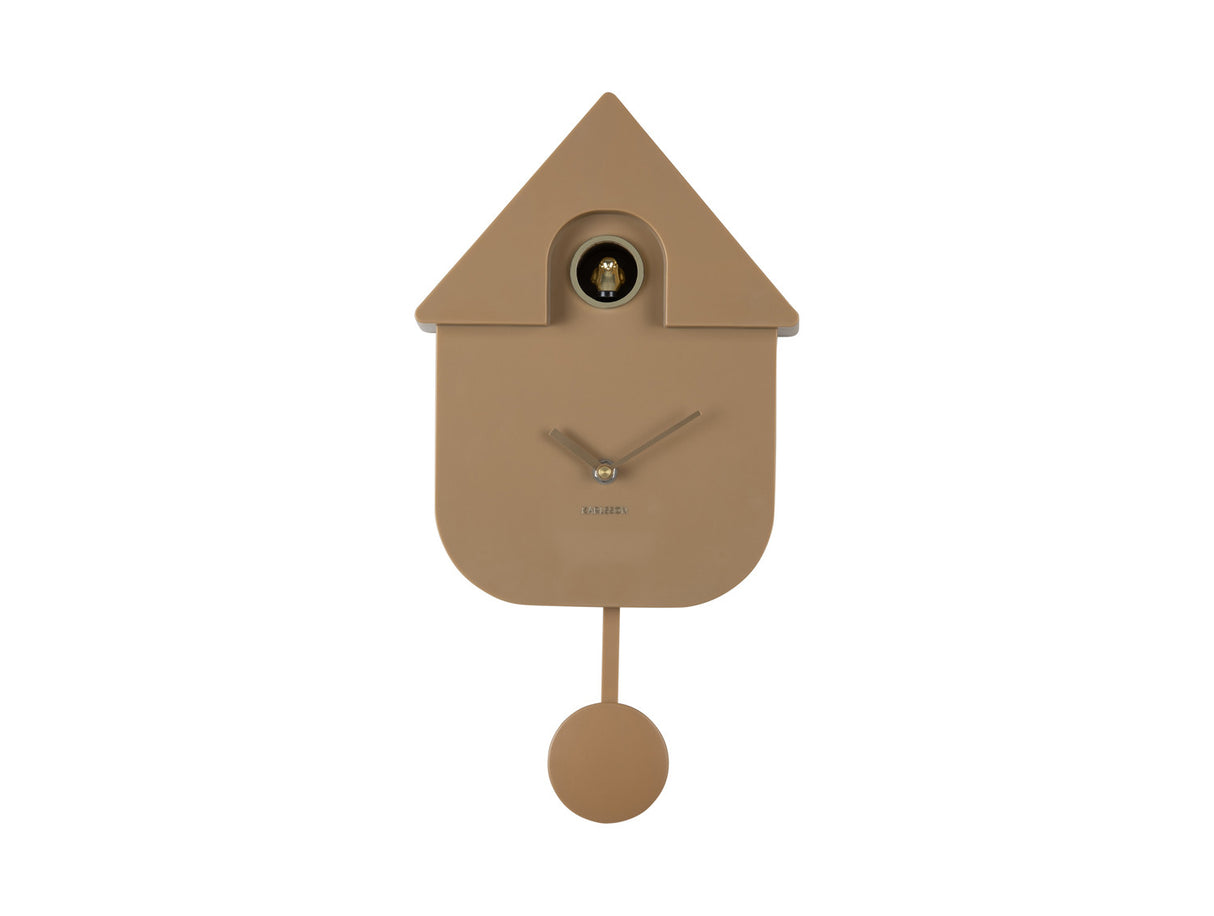 CUCKOO WANDKLOK - MOCHA BROWN