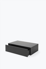 MASS SALONTAFEL MET LADEKAST - ZWART