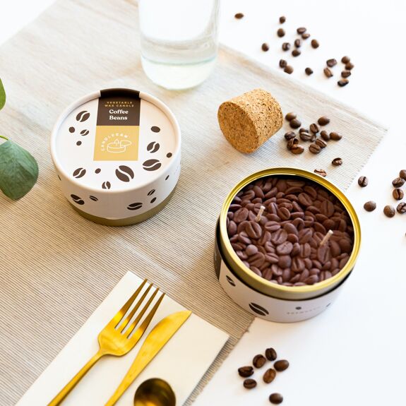 COFFEE BEANS GEURKAARS