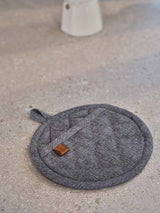 PANNENLAP - BLACK CHAMBRAY
