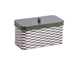 STORAGE BOX SALERNO - ALPINE GREEN/ SOFT PINK