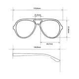 ZONNEBRIL ALESSIO - CLASSIC HAVANA