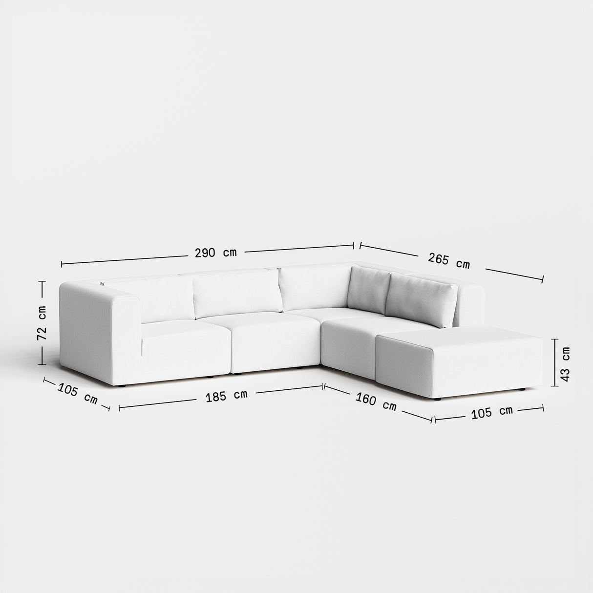 BRIDGE HOEKSOFA