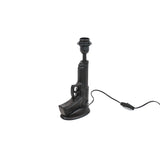 TABLE LAMP GUN BLACK
