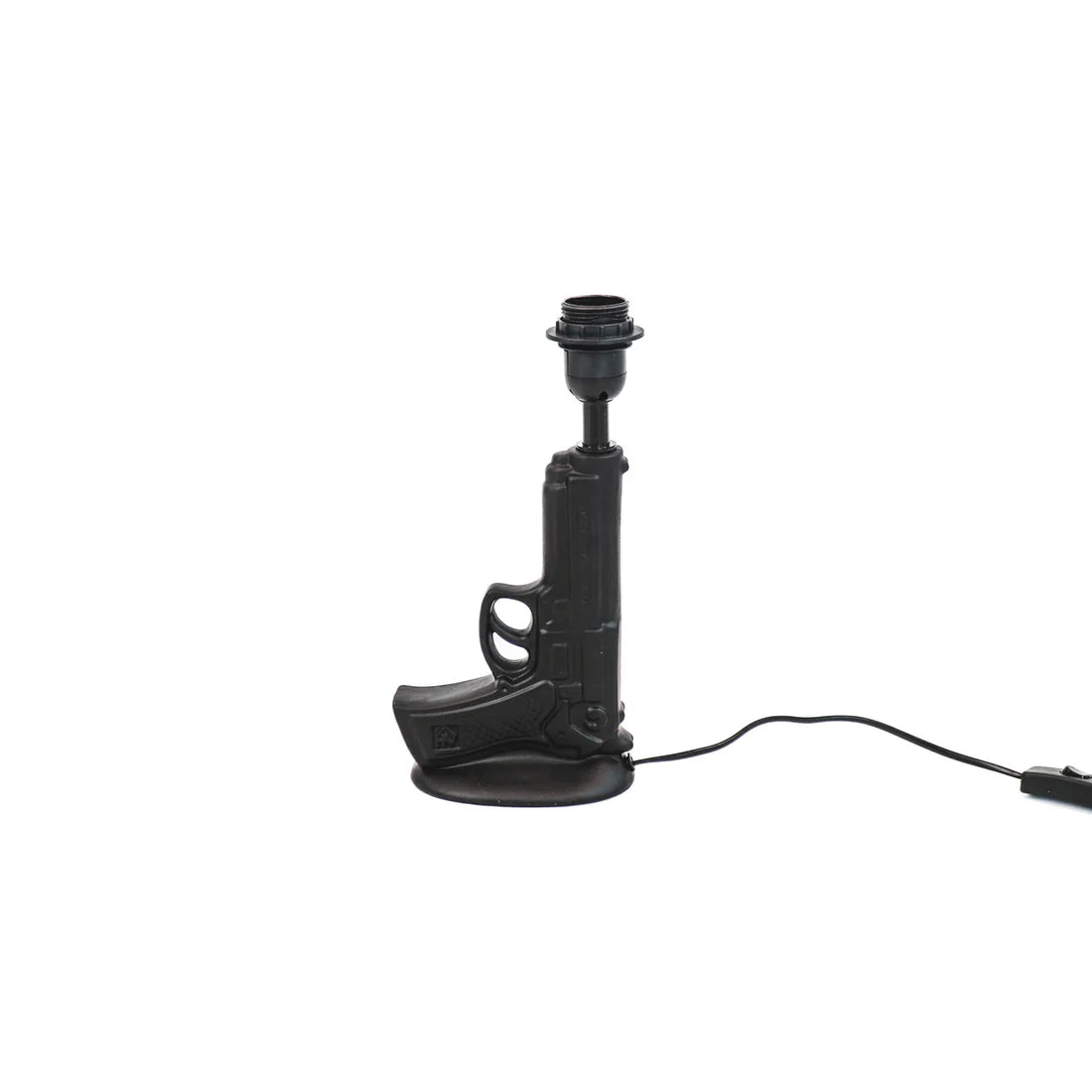 TABLE LAMP GUN BLACK
