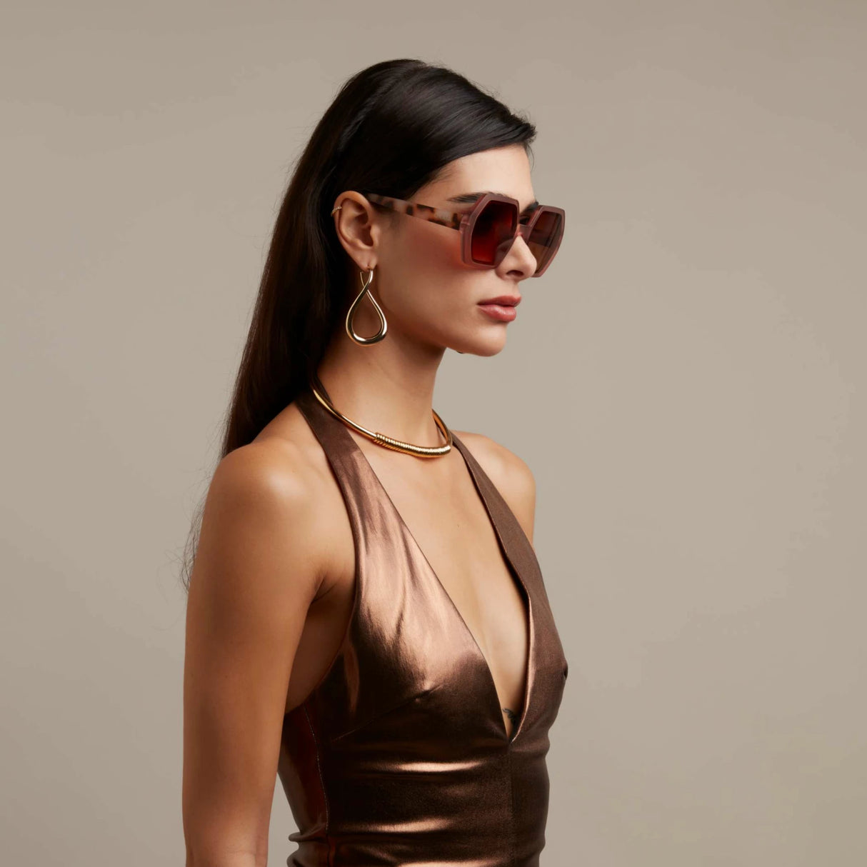ZONNEBRIL EMMA - PINK HAVANA