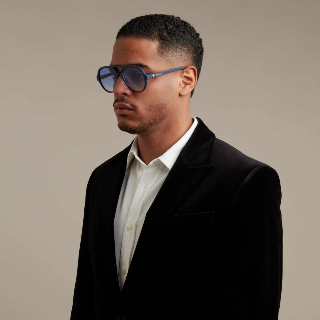 ZONNEBRIL ALESSIO - MIDNIGHT BLUE