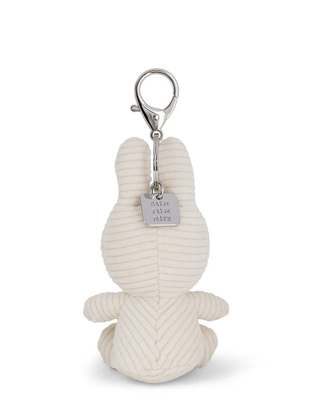NIJNTJE SLEUTELHANGER CORDUROY - OFF WHITE