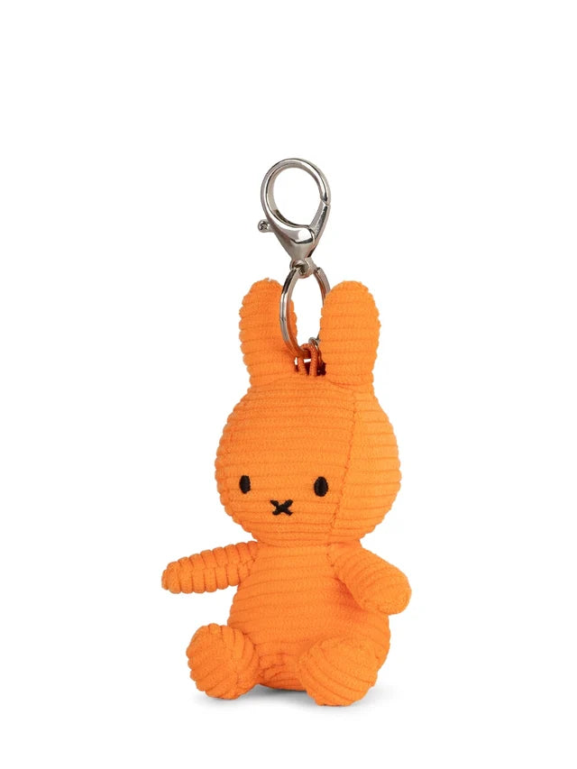 NIJNTJE SLEUTELHANGER CORDUROY - ORANGE