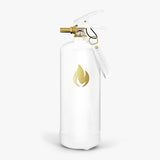 BRANDBLUSSER - WIT/GOUD
