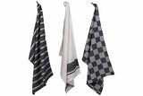 SET VAN 3 KEUKENHANDDOEKEN - CHAMBRAY