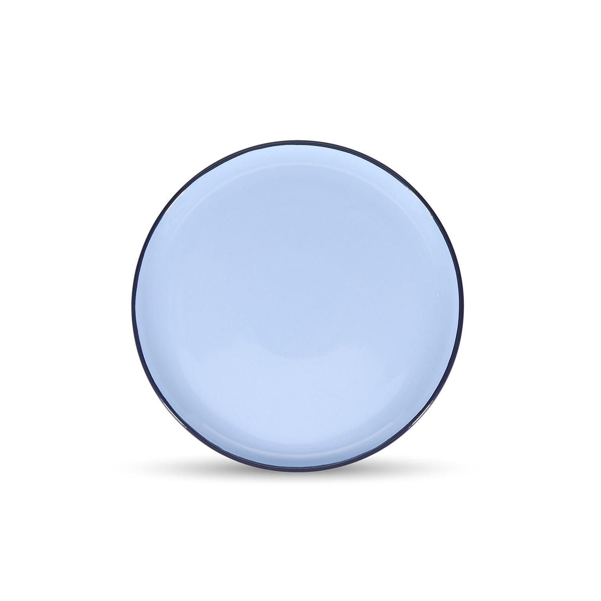 PLAT BORD 26 CM - DUO BLAUW