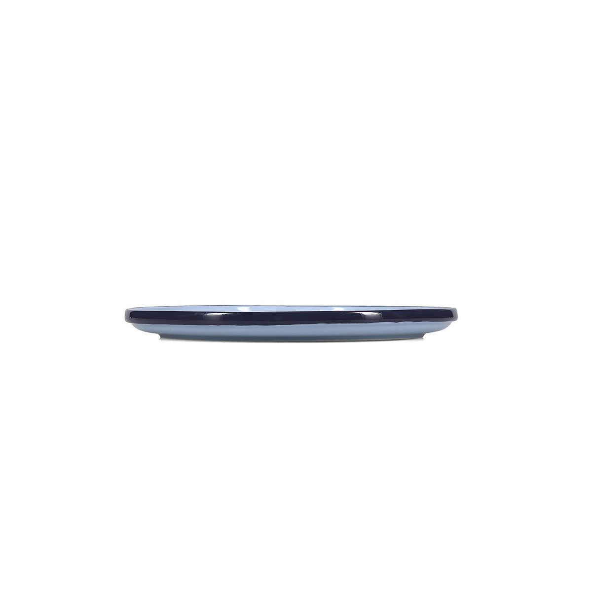 PLAT BORD 26 CM - DUO BLAUW