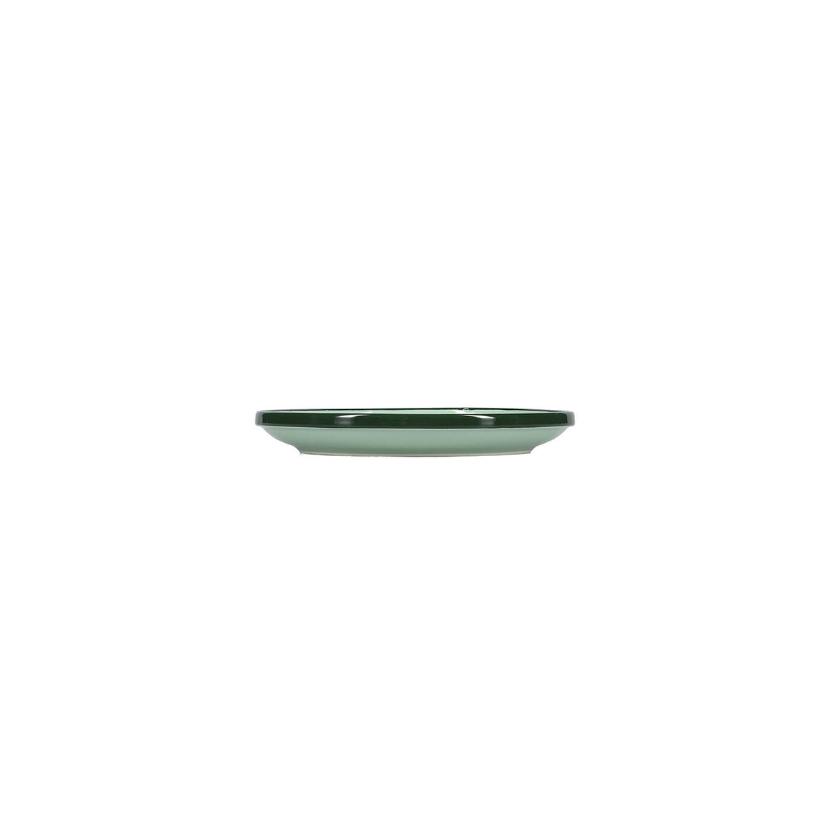 PLAT BORD 18 CM - DUO GROEN