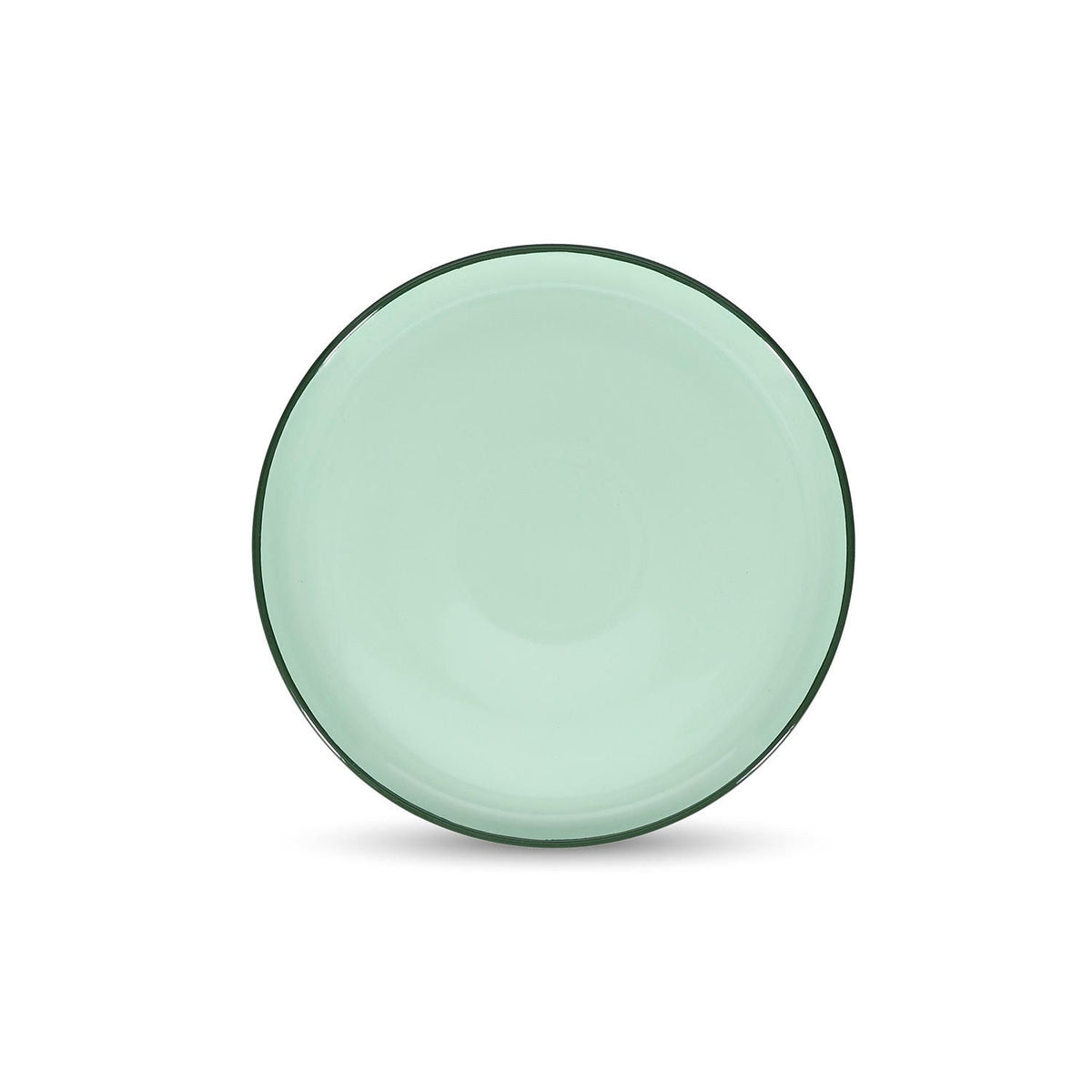 PLAT BORD 26 CM - DUO GROEN