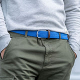 GEVLOCHTEN RIEM - BLEUET