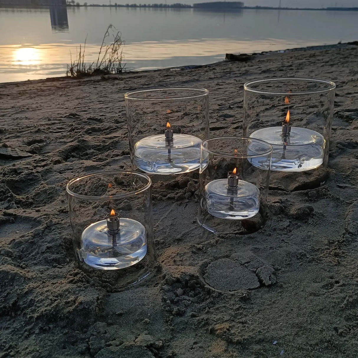 OLIELAMP WINDLICHT SCHIJF