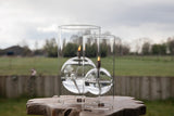 WINDLICHT MET BOL - CHROME