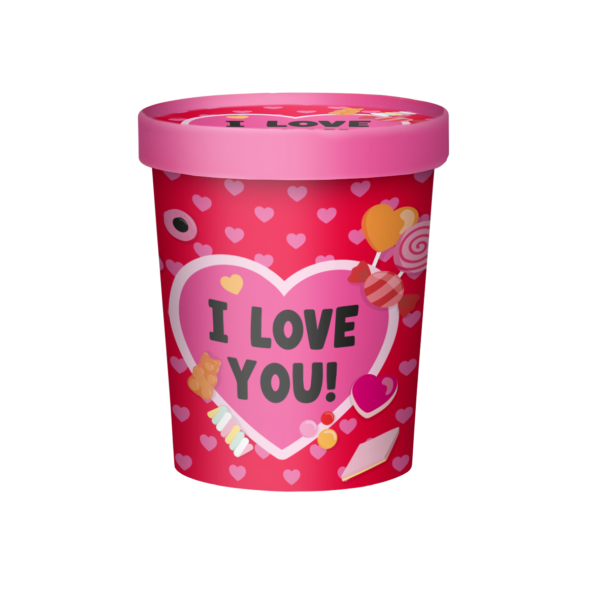 SNOEP BUCKET - I LOVE YOU