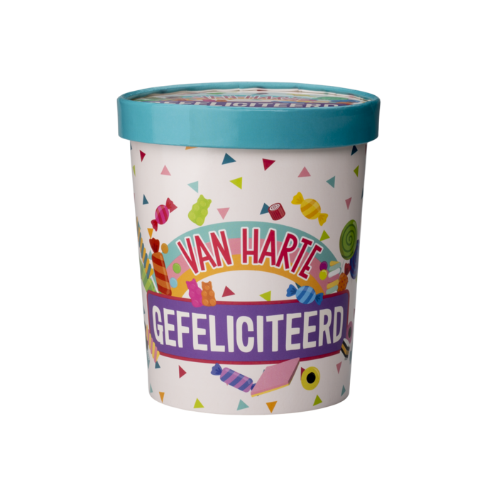 SNOEP BUCKET - GEFELICITEERD