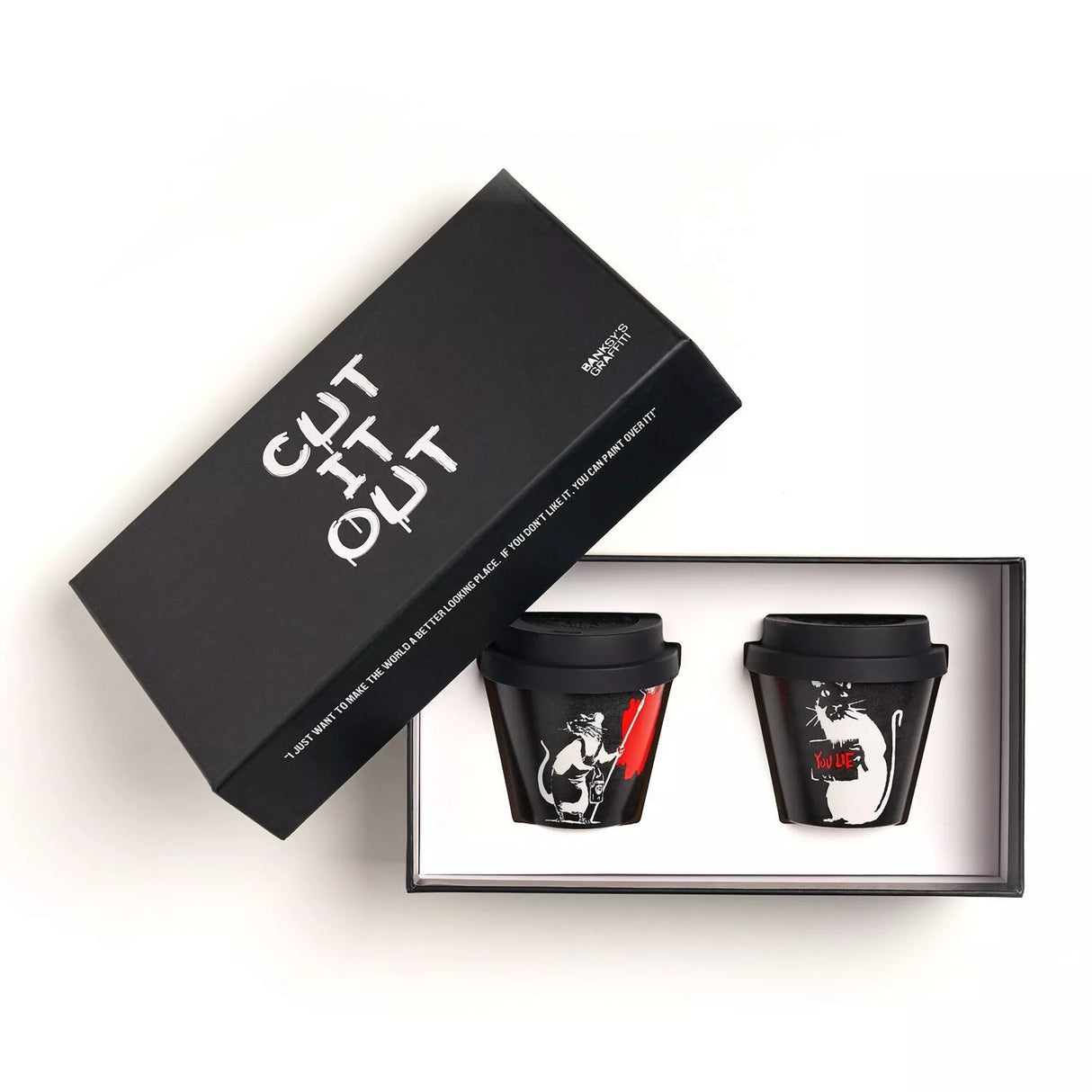 BANKSY BOX - CUT IT OUT