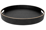 AURA - ROND DIENBLAD / ZWART