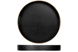AURA - ROND DIENBLAD / ZWART