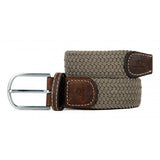 GEVLOCHTEN RIEM - BEIGE TAUPE