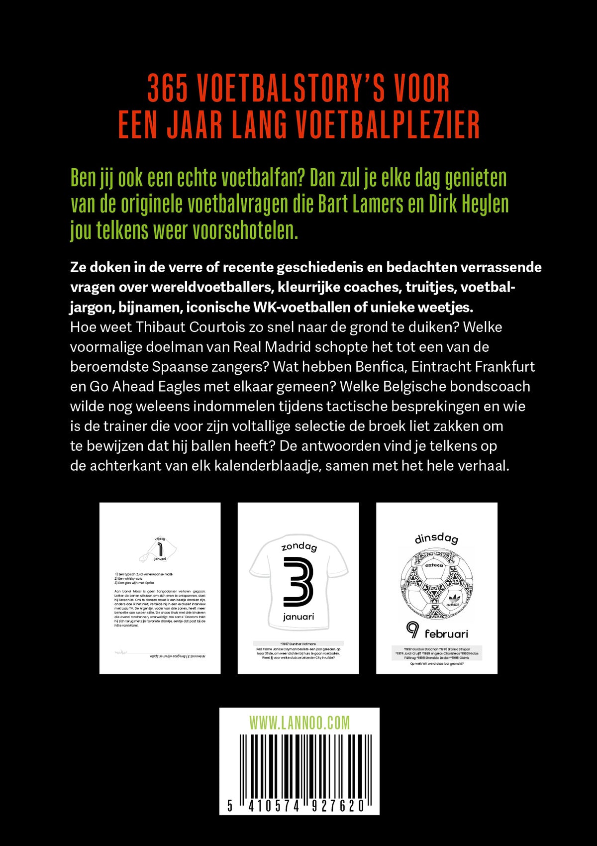 DE VOETBALQUIZ SCHEURKALENDER 2027