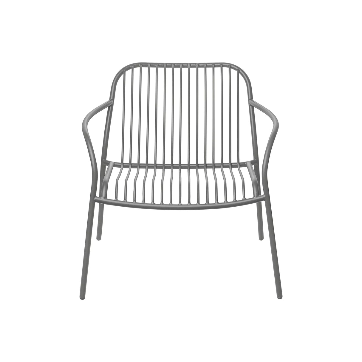 LOUNGE WIRE CHAIR - GRANITE GRAY