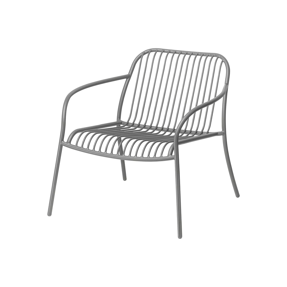 LOUNGE WIRE CHAIR - GRANITE GRAY