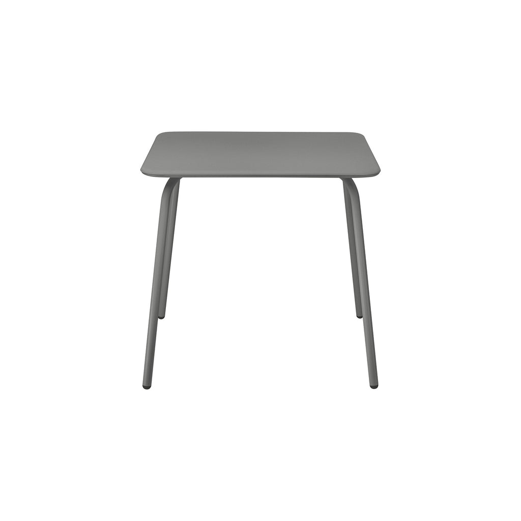 BISTRO TABLE - GRANITE GREY 80x80 CM