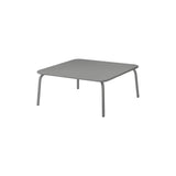 LOUNGE TABLE - GRANITE GREY 80x80 CM