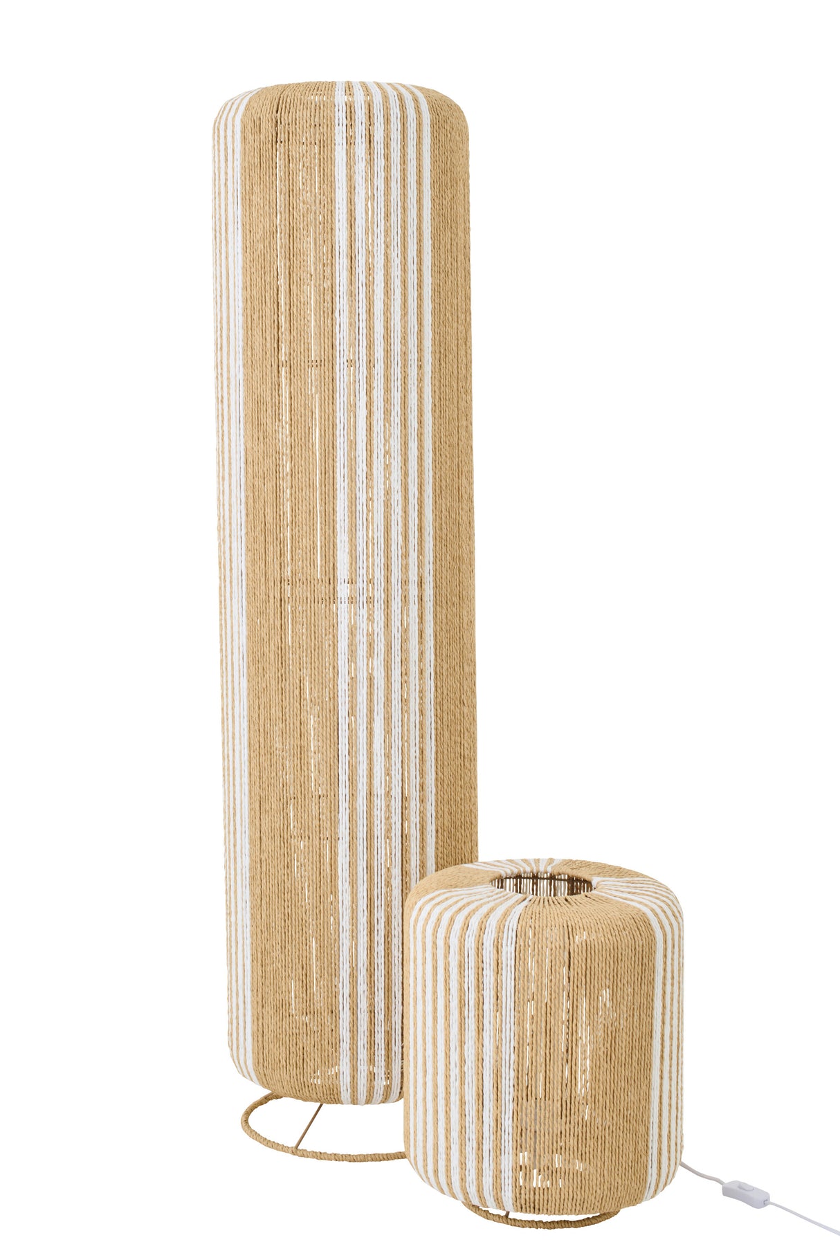 FLOOR LAMP TOUW - WIT/NATUREL