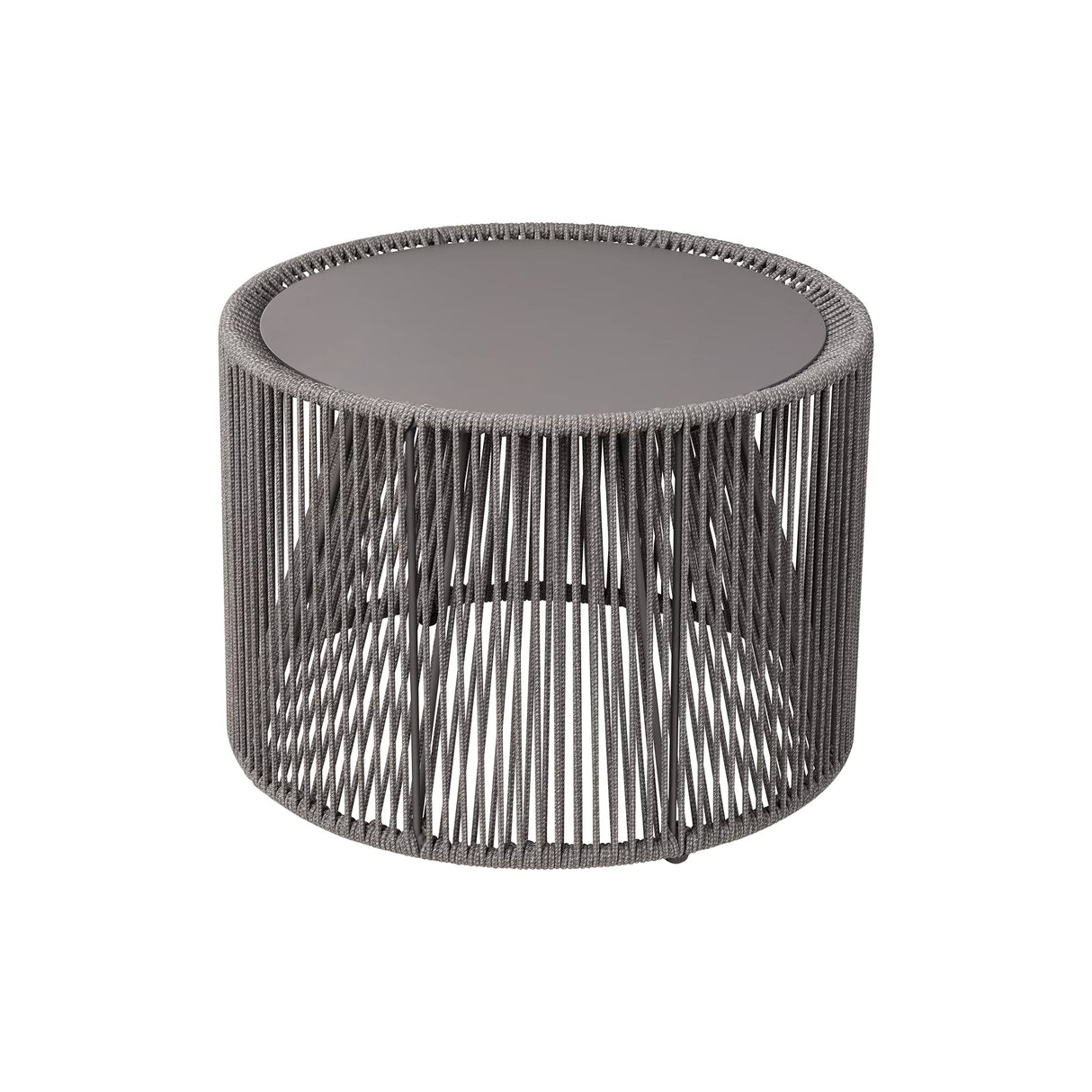 ROPE OUTDOOR SIDE TABLE - MEDIUM