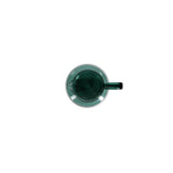 LIV THEEPOT MET GLAZEN FILTER - GROEN
