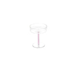 FIZZ SET VAN 2 CHAMPAGNE COUPES - ROZE