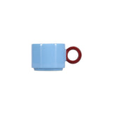 MOK LOU - LIGHT BLUE / BURGUNDY