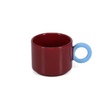 MOK LOU - BURGUNDY / LIGHT BLUE
