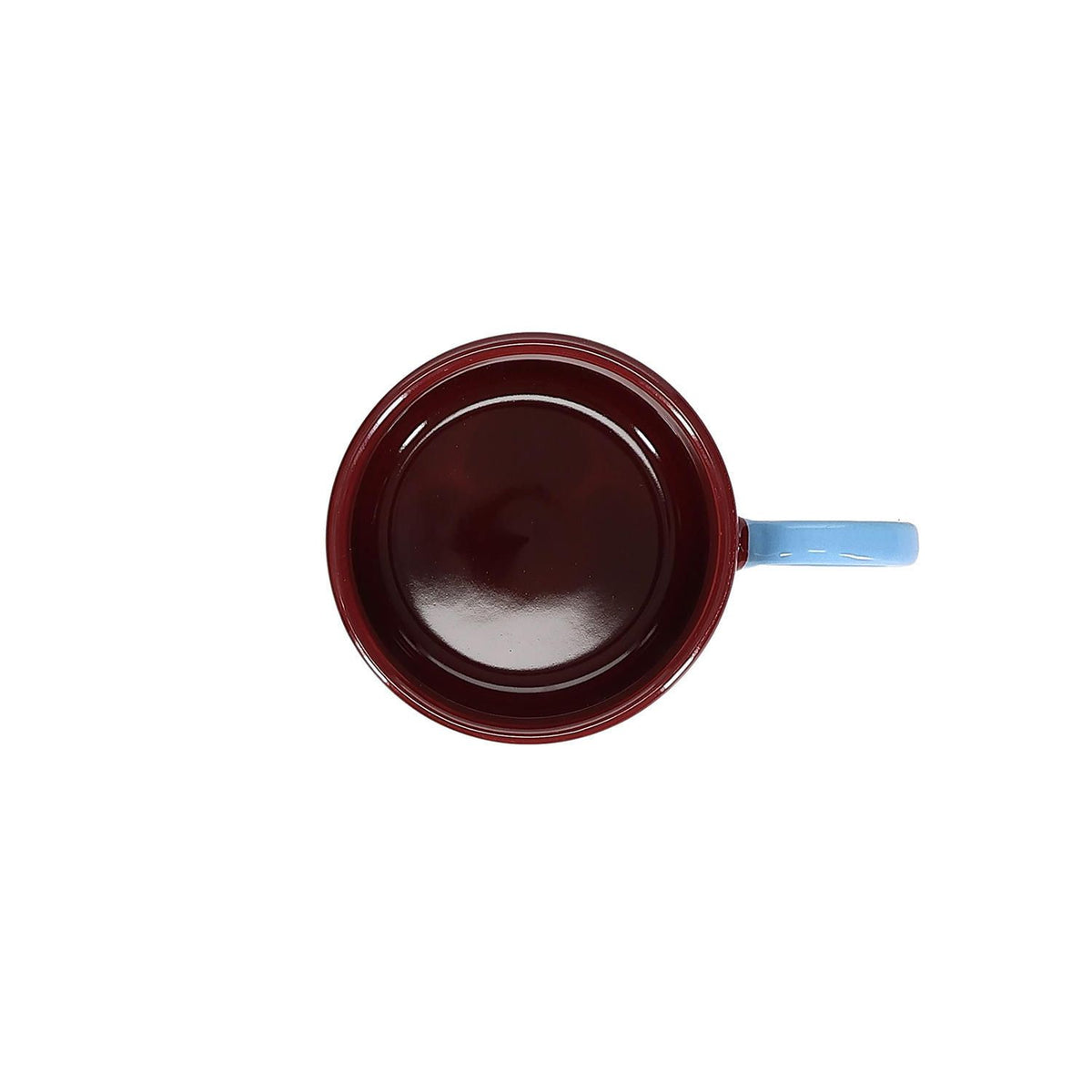 MOK LOU - BURGUNDY / LIGHT BLUE