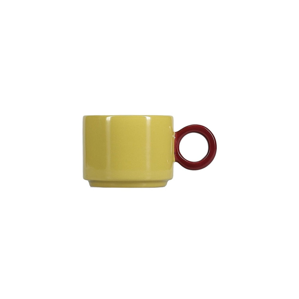 MOK LOU - MUSTARD YELOW / BURGUNDY