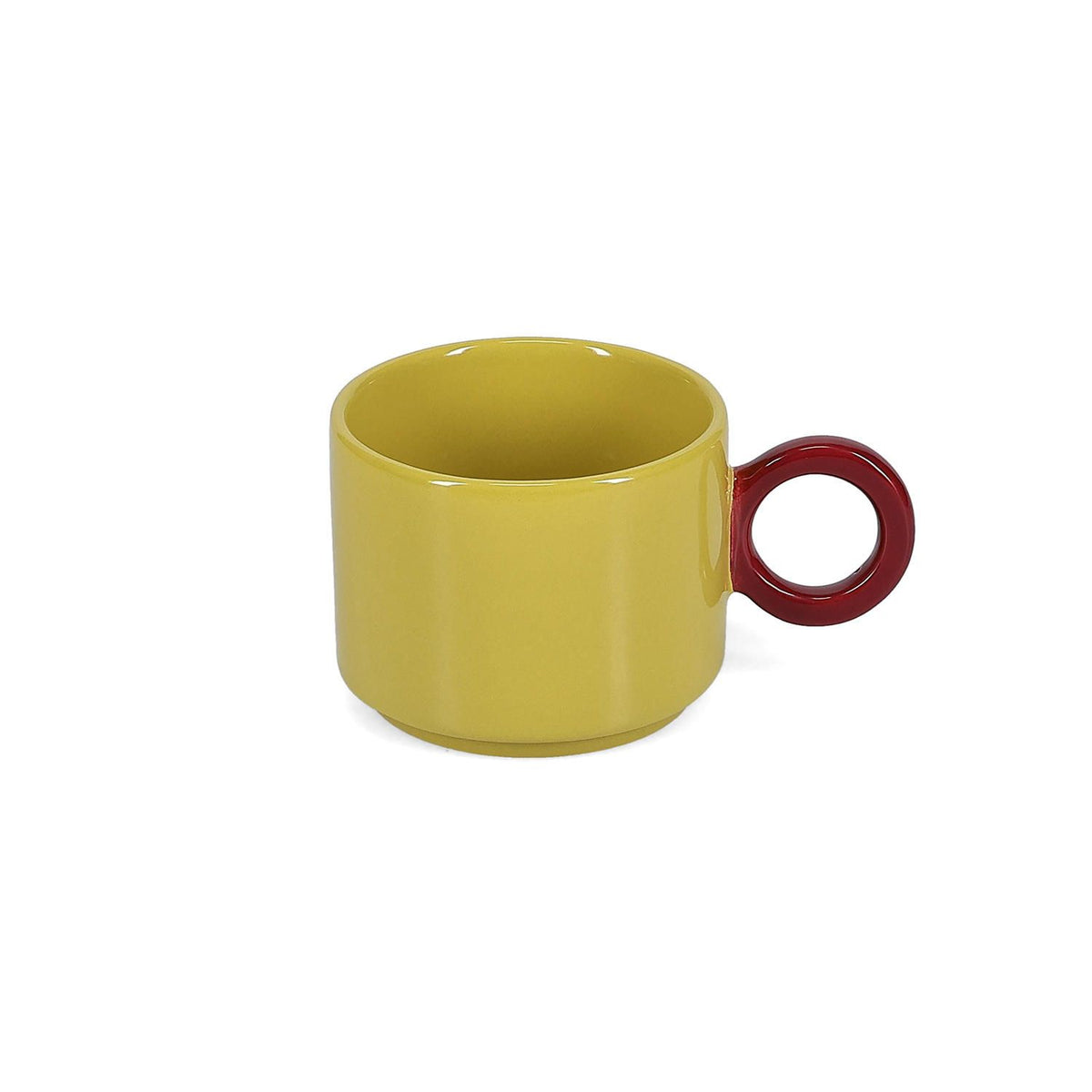 MOK LOU - MUSTARD YELOW / BURGUNDY