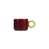 MOK LOU - BURGUNDY / MUSTARD YELLOW