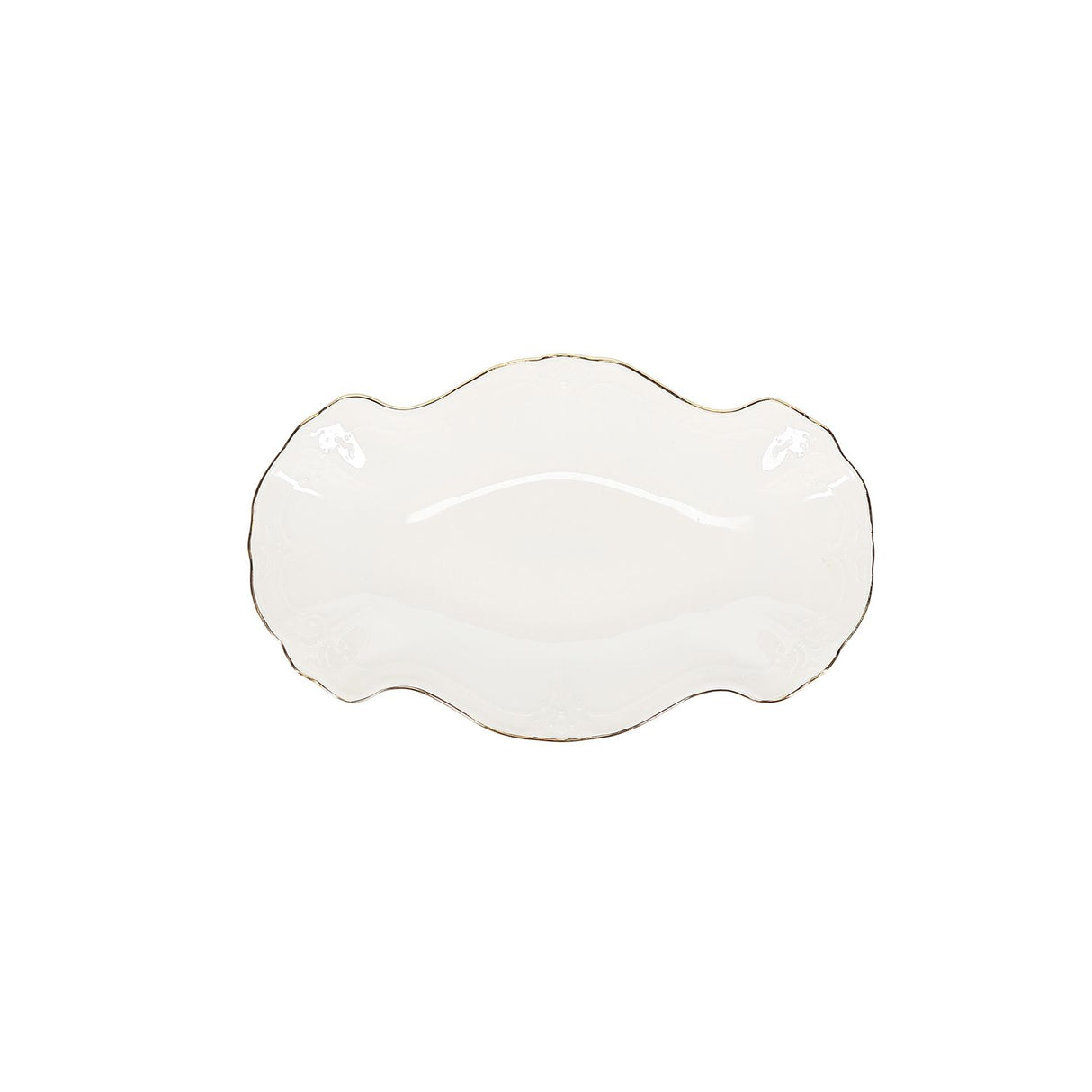 MEDIUM RETRO SERVEERSCHAAL - IVOOR GOLD