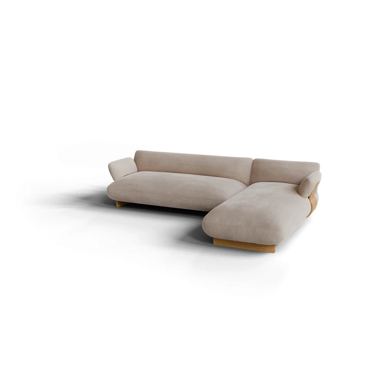MOCO SOFA 2SEATER + CHAISE LONGUE - STOF BOUCLA