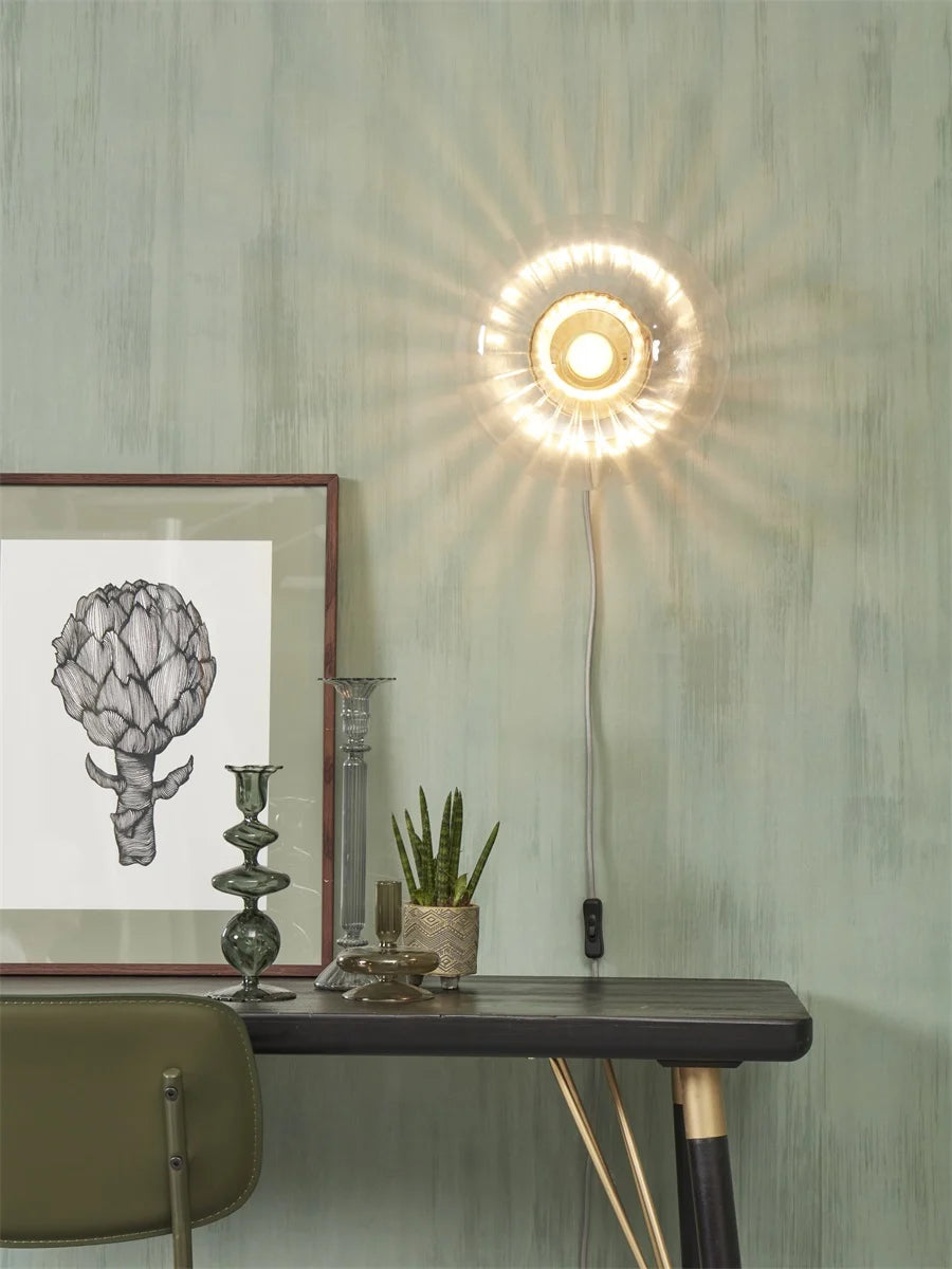 WANDLAMP BRUSSELS - TRANSPARANT