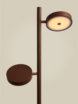 OKINAWA STAANDE LAMP - 2 SHADES - ASH TERRA BROWN