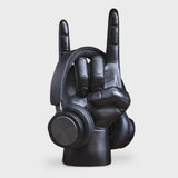 BLACK ROCK ON HEADPHONE STAND